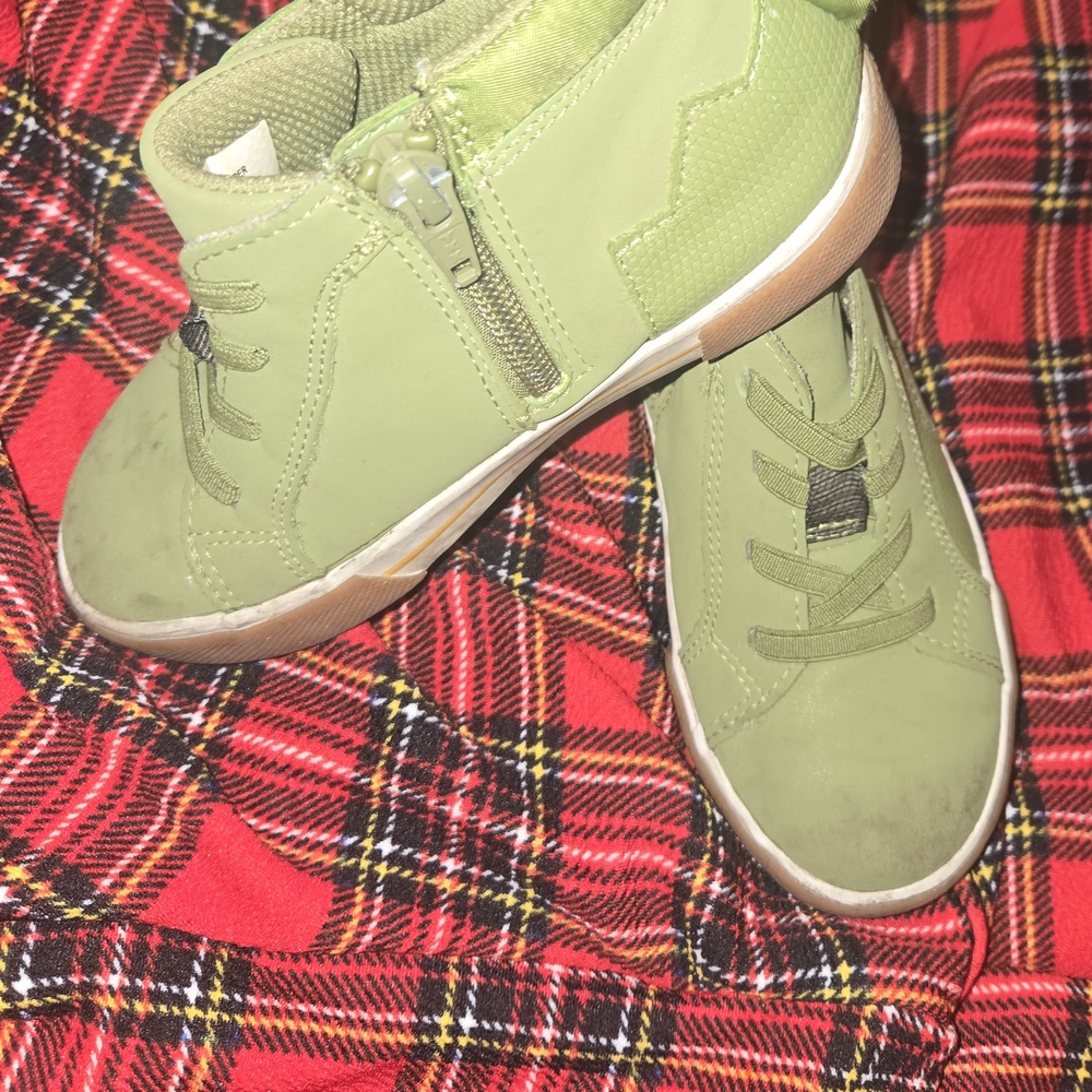Green Kids Shoes